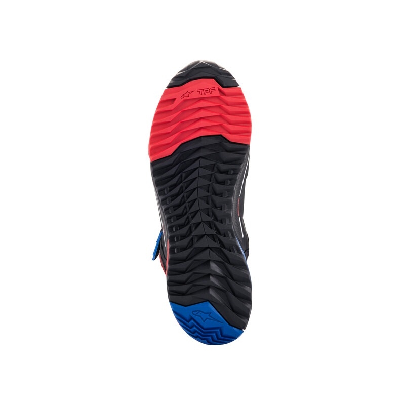 Alpinestars CR-X Drystar Honda Collection Musta-Punainen-Sininen Moottoripyöräilykengät
