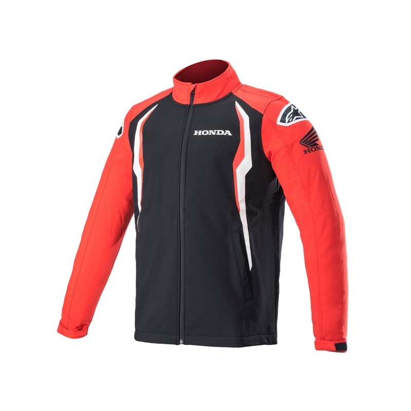 Alpinestars Honda punainen ja musta moottoripyörä takki