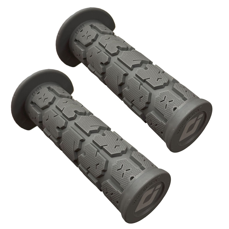 Kahvat ODI Rogue ATV V2.1 125mm harmaa-hopea