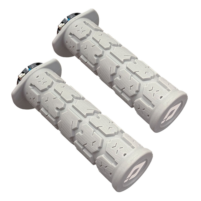 Kahvat ODI Rogue ATV V2.1 125mm vaaleanharmaa-musta