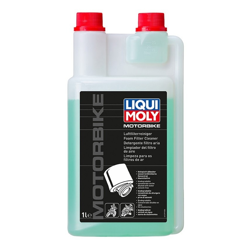 LIQUI MOLY Moottoripyörän ilmansuodattimen puhdistusaine 1 l