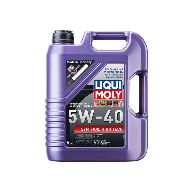 LIQUI MOLY Synthoil High Tech 5W-40 5 l LIQUI MOLY Synthoil High Tech 5W-40 5 l