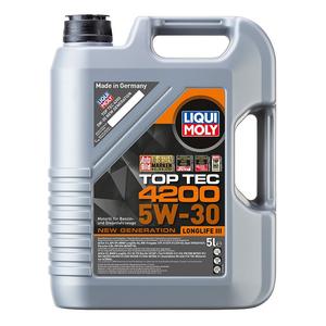 LIQUI MOLY Top Tec 4200 5W-30 Uuden sukupolven 5 l synteettinen moottoriöljy