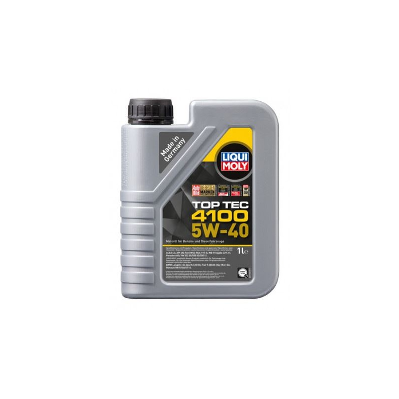 LIQUI MOLY Top Tec 4100 5W-40 Synteettinen moottoriöljy 1 l
