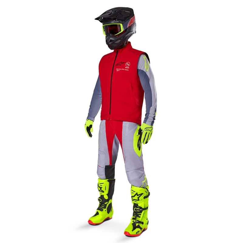 Alpinestars Techstar punainen softshell-liivi