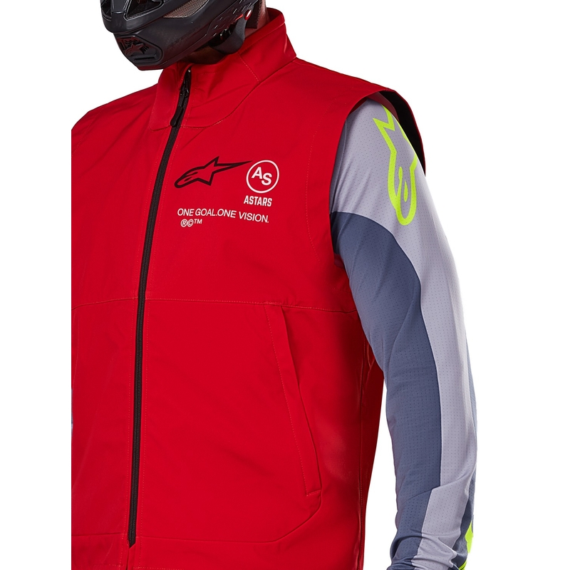 Alpinestars Techstar punainen softshell-liivi