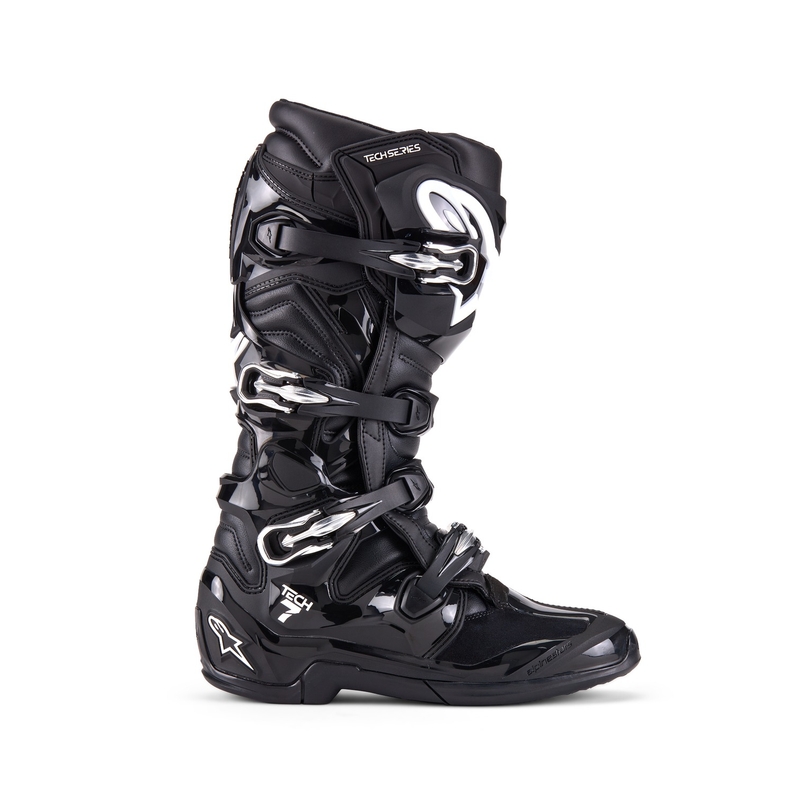 Alpinestars Tech 7 moottoripyöräsaappaat musta