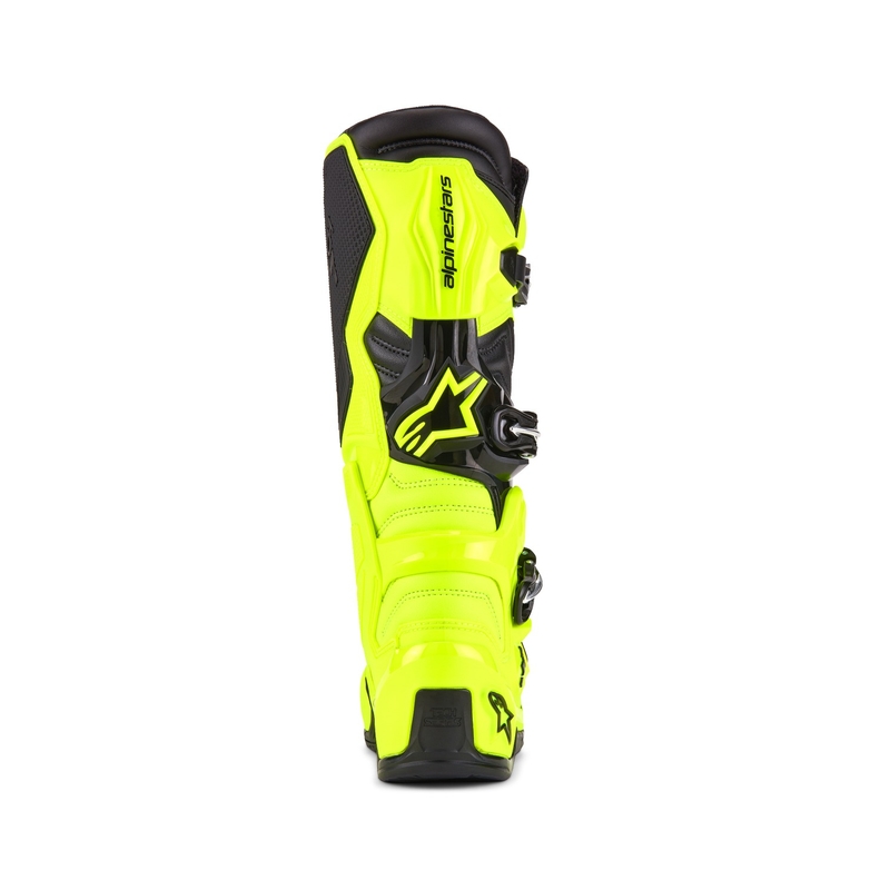 Alpinestars Tech 7 fluo kelta-musta moottoripyöräsaappaat