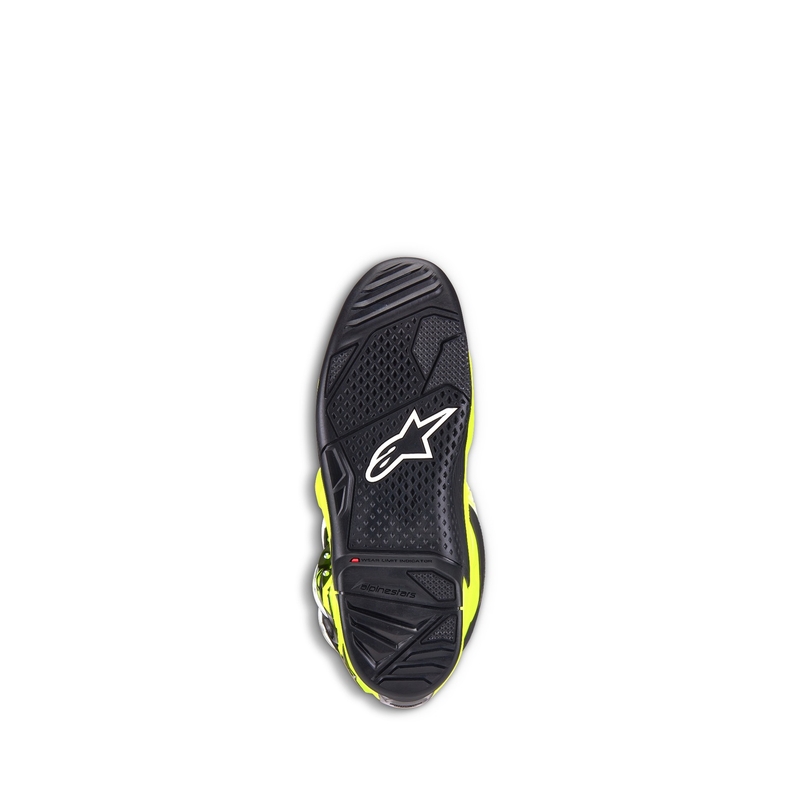 Alpinestars Tech 7 fluo kelta-musta moottoripyöräsaappaat