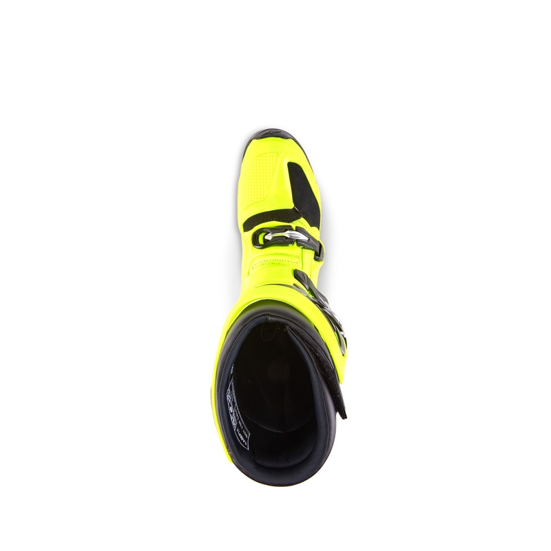Alpinestars Tech 7 fluo kelta-musta moottoripyöräsaappaat