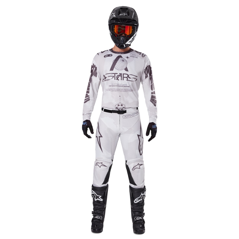 Alpinestars Racer Hollow kevyt camo-karkea motocross-paita