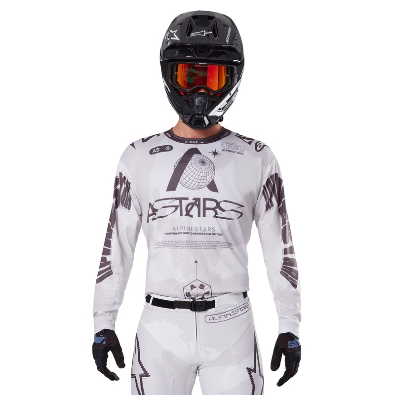 Alpinestars Racer Hollow kevyt camo-karkea motocross-paita