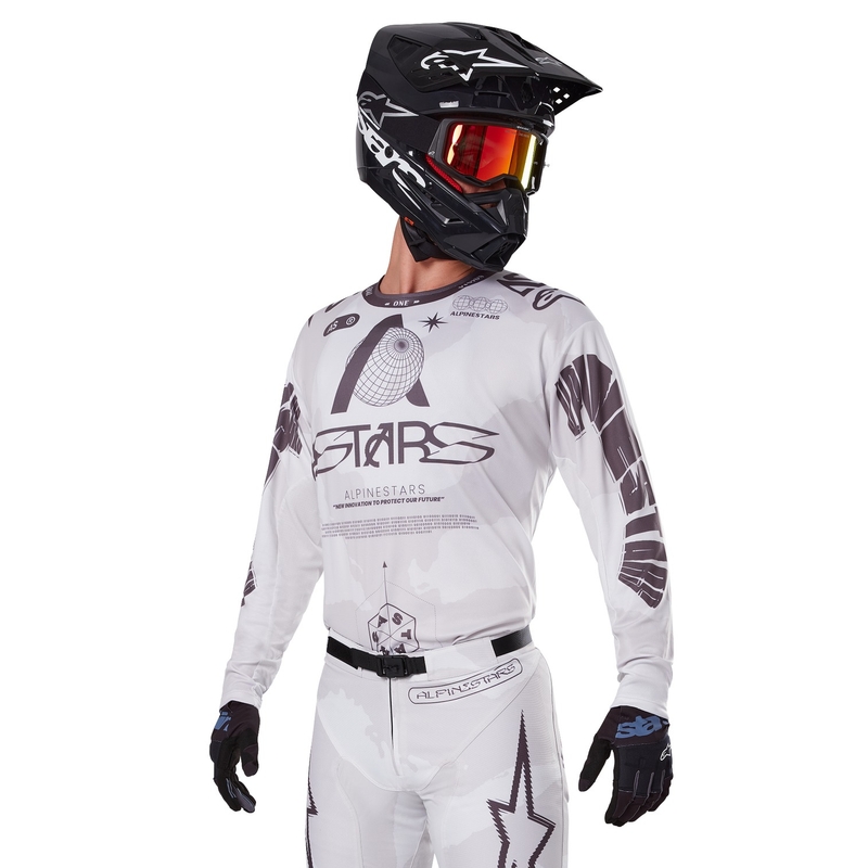 Alpinestars Racer Hollow kevyt camo-karkea motocross-paita