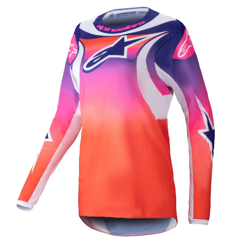 Alpinestars Stella Fluid Wurx naisten motocross trikoo monivärinen-valkoinen