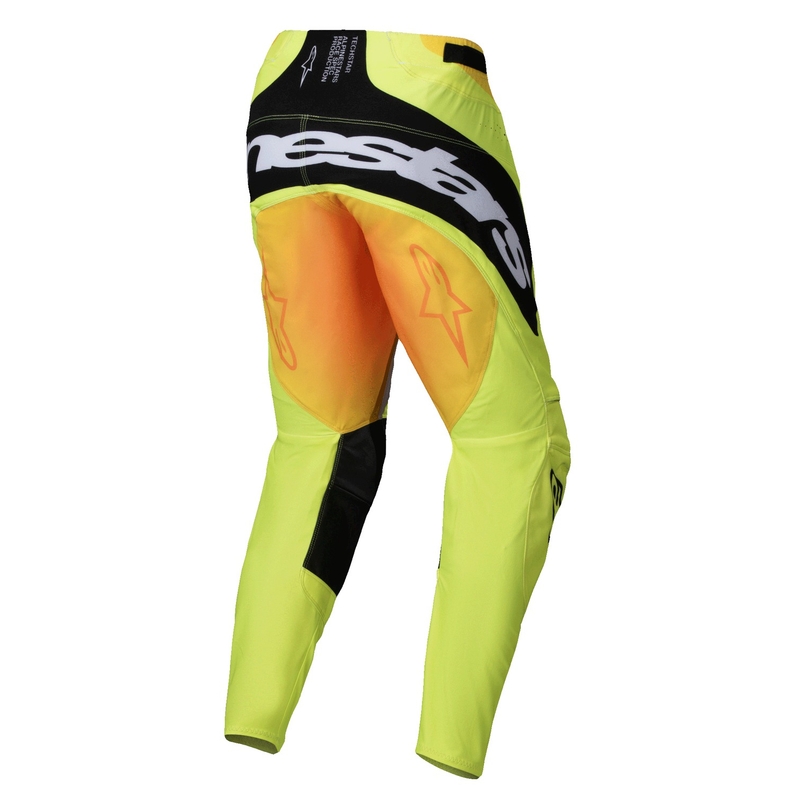 Alpinestars Techstar Melt Motocross-housut keltainen ja musta
