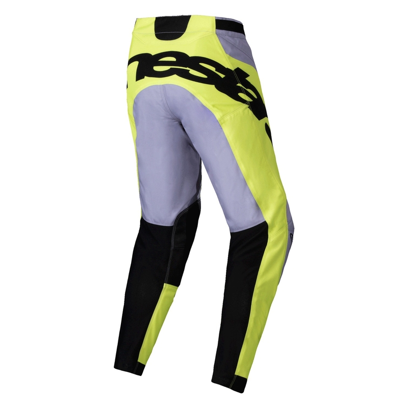Alpinestars Racer Veil motocross-housut harmaa-fluo-keltaiset