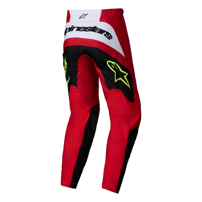 Motokrosové kalhoty Alpinestars Fluid Haul červeno-černé