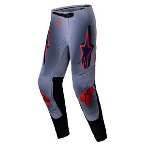 Alpinestars Supertech Lipan motocross-housut harmaa-fluo-oranssi