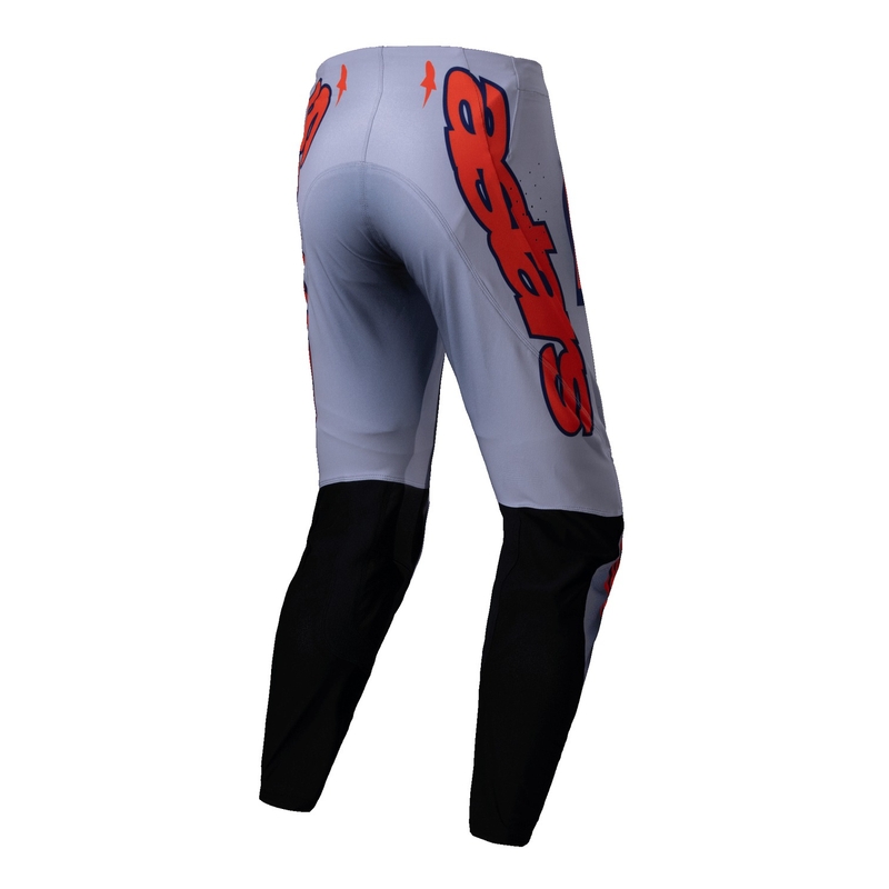 Alpinestars Supertech Lipan motocross-housut harmaa-fluo-oranssi