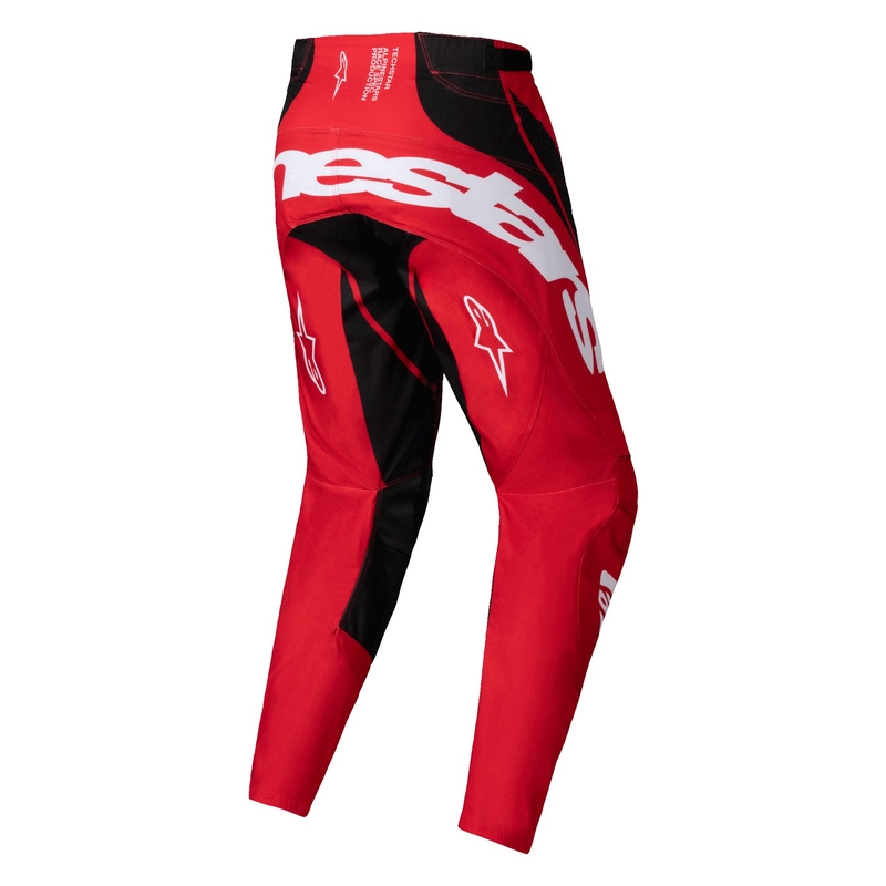 Motokrosové kalhoty Alpinestars Techstar Dreem červeno-černé