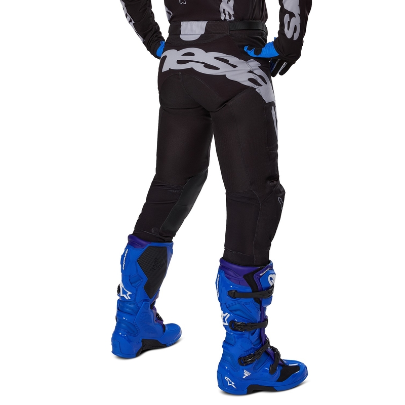 Alpinestars Racer Graphite Motocross-housut musta ja harmaa
