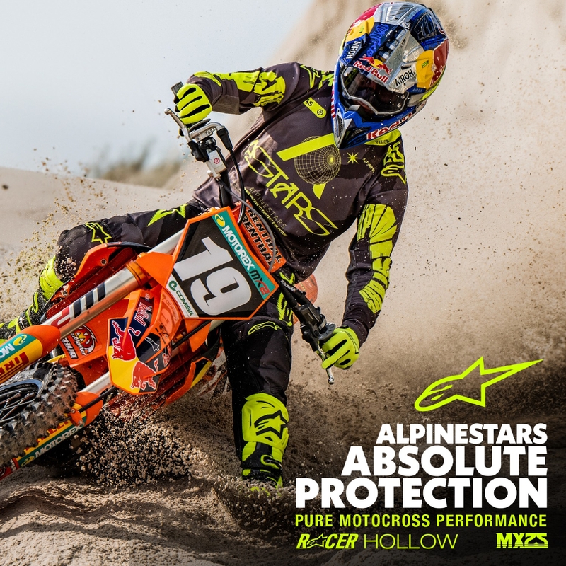 Alpinestars Racer Hollow Motocross-housut tumma camo-fluo-keltainen