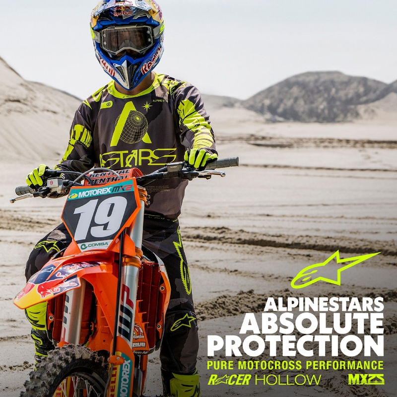 Alpinestars Racer Hollow Motocross-housut tumma camo-fluo-keltainen