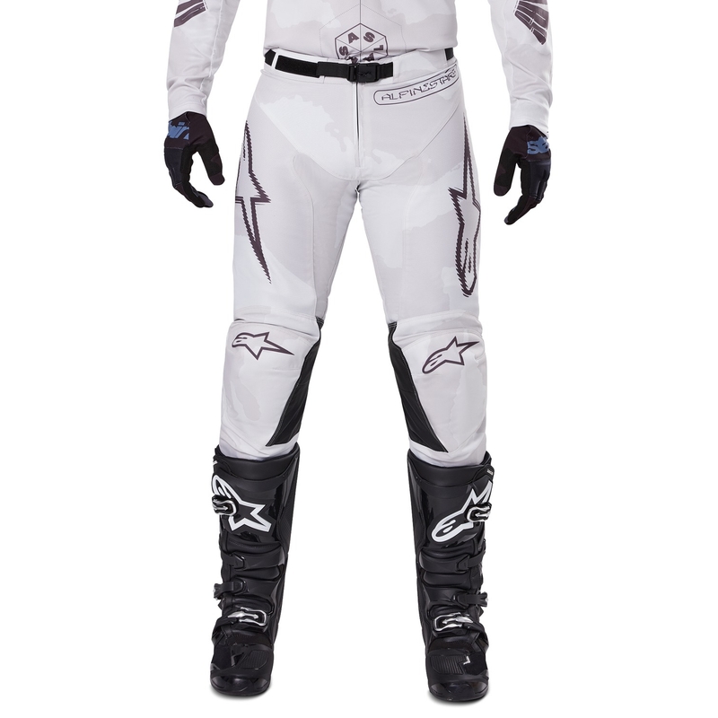 Alpinestars Racer Hollow motocross-housut vaalea camo-karkea
