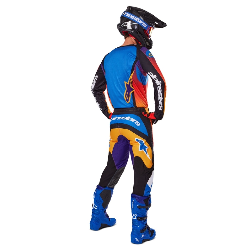 Alpinestars Fluid Wurx moniväriset motocross-housut