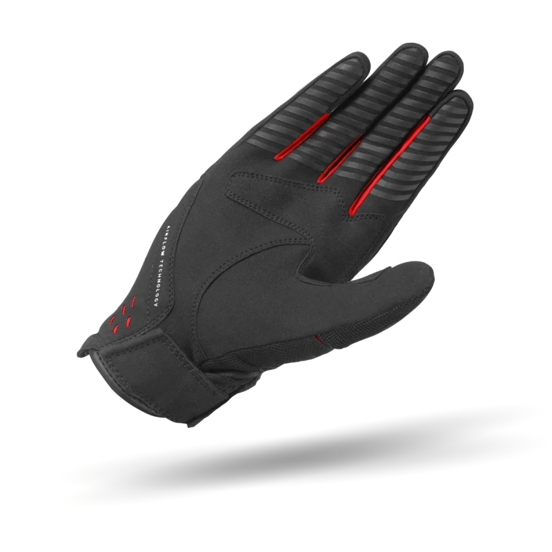 Naisten Shima One EVO Black-Red Moottoripyöräilykäsineet