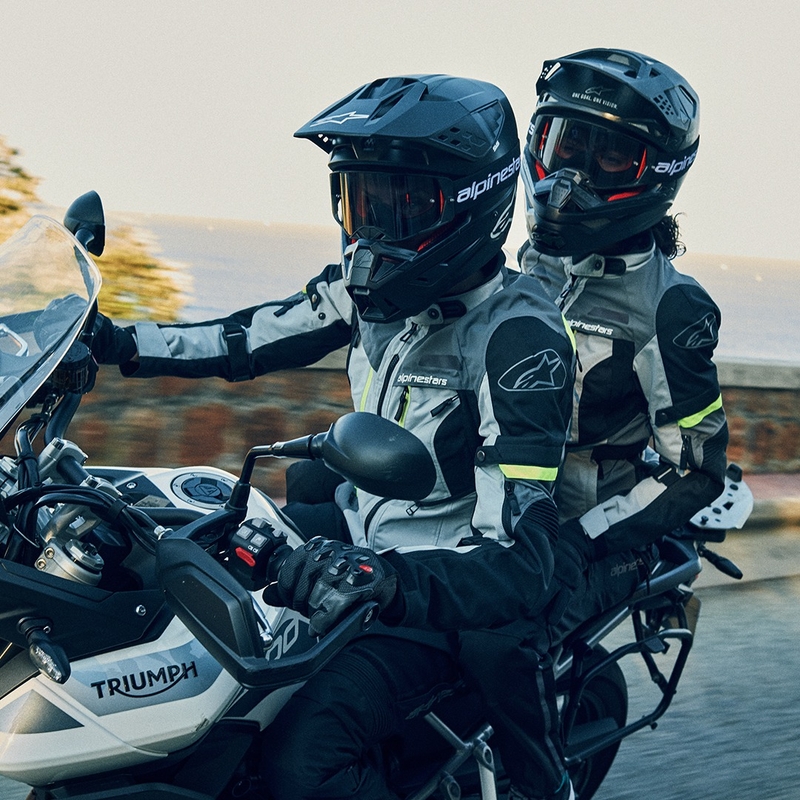 Alpinestars Naisten Stella Bogota PRO Drystar Harmaa-Musta-Fluo Yellow Moottoripyöräily takki