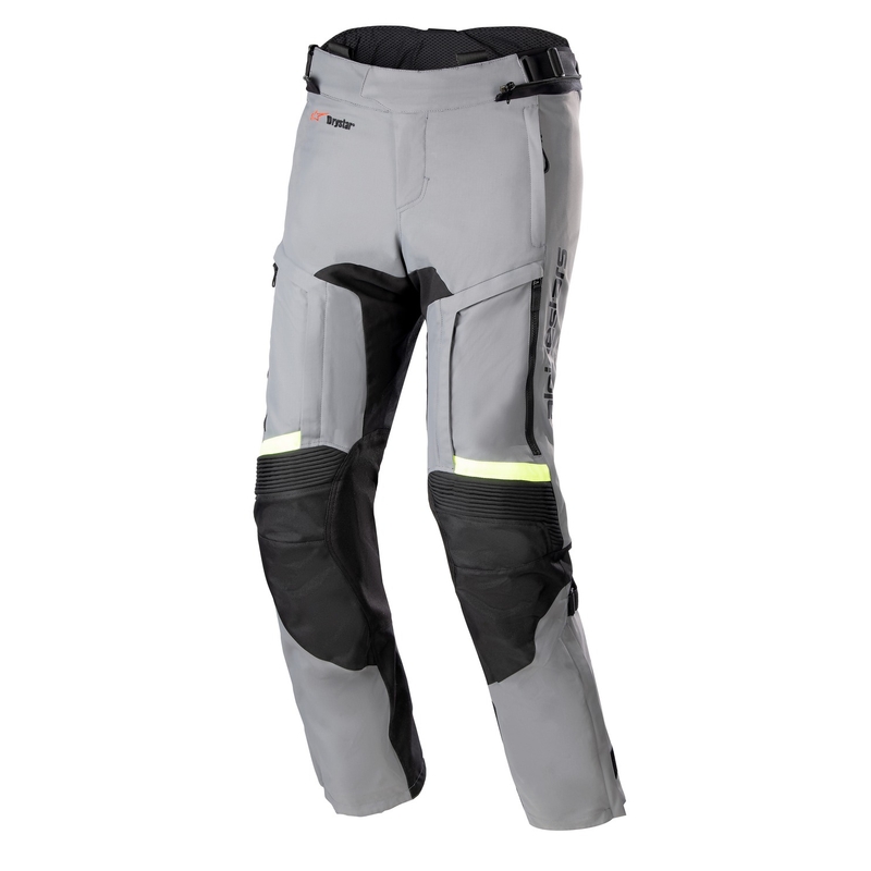 Alpinestars Bogota Pro Drystar 3 Season Harmaa-Musta-Fluo Yellow Moottoripyöräilyhousut
