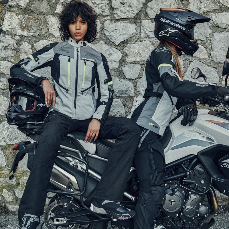 Alpinestars Bogota Pro Drystar 3 Season Harmaa-Musta-Fluo Yellow Moottoripyöräilyhousut