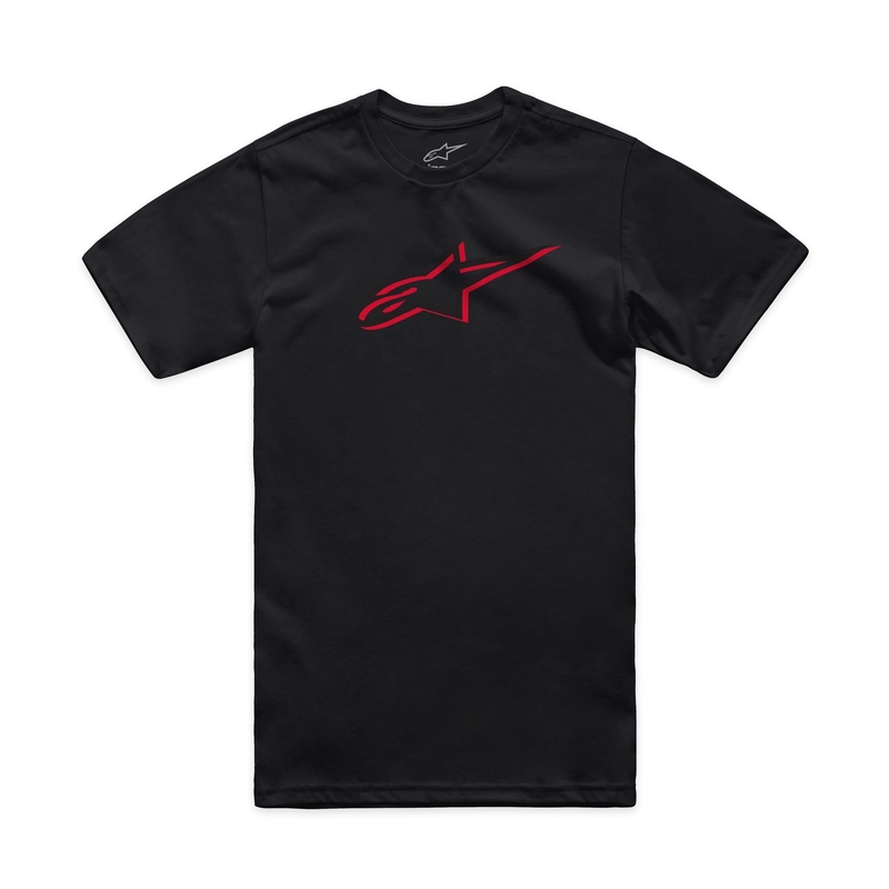 T-paita Alpinestars Ageless Shadow CSF musta-punainen