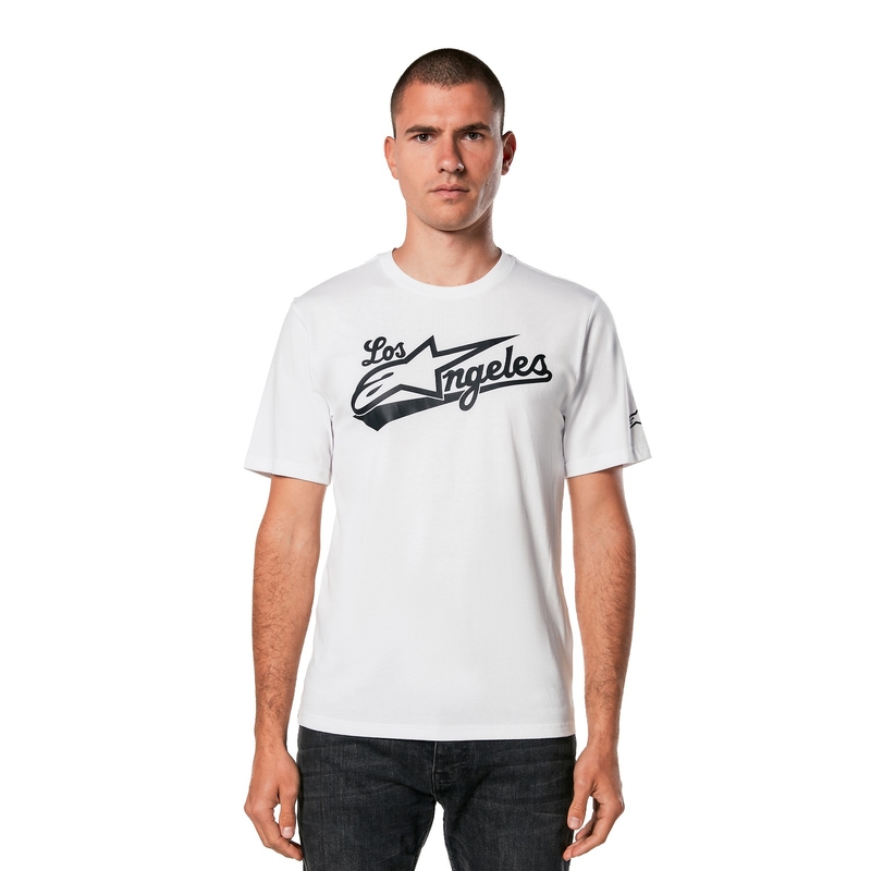 Tričko Alpinestars Los Angeles CSF bílé