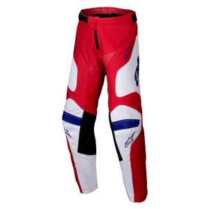 Alpinestars Racer Veil lasten motocross housut punainen ja valkoinen