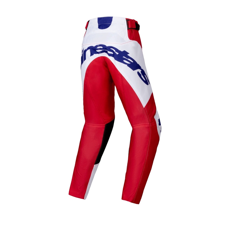 Alpinestars Racer Veil lasten motocross housut punainen ja valkoinen