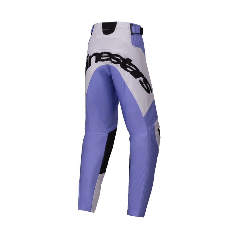 Dětské motokrosové kalhoty Alpinestars Racer Veil fialovo-černé