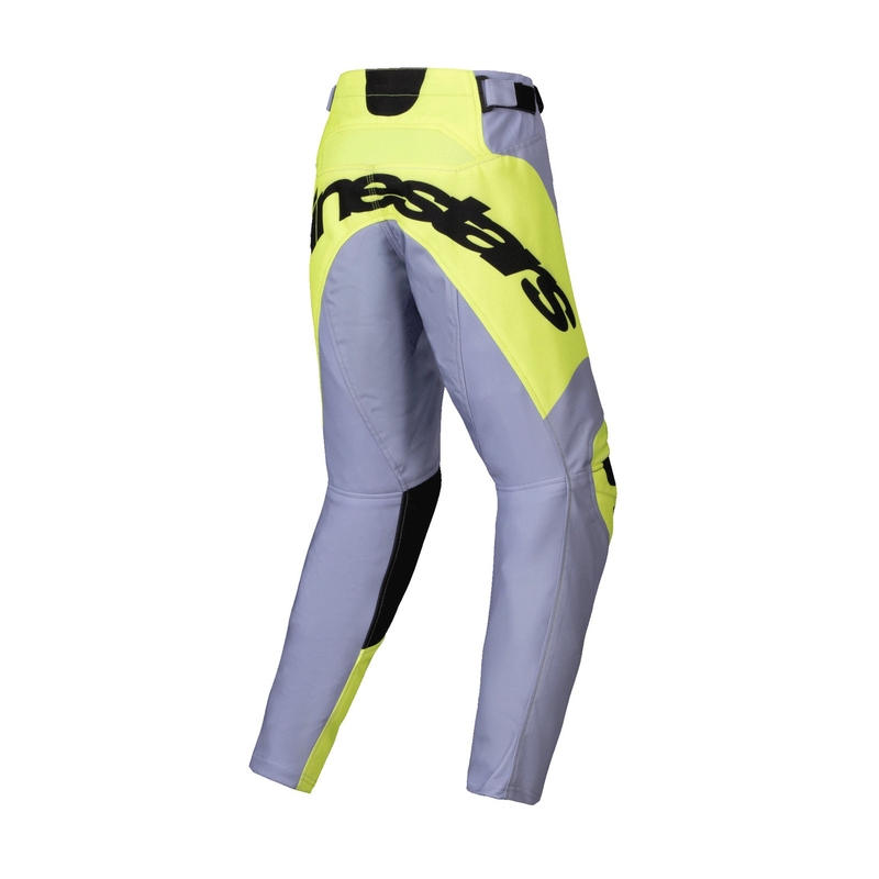 Alpinestars Racer Veil lasten motocross-housut harmaa-fluokokeltaiset