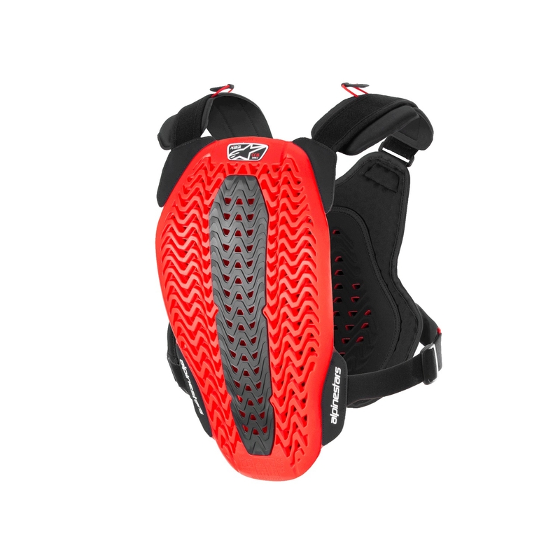 Alpinestars A-5 Plasma musta-puna-valkoinen rintasuojain