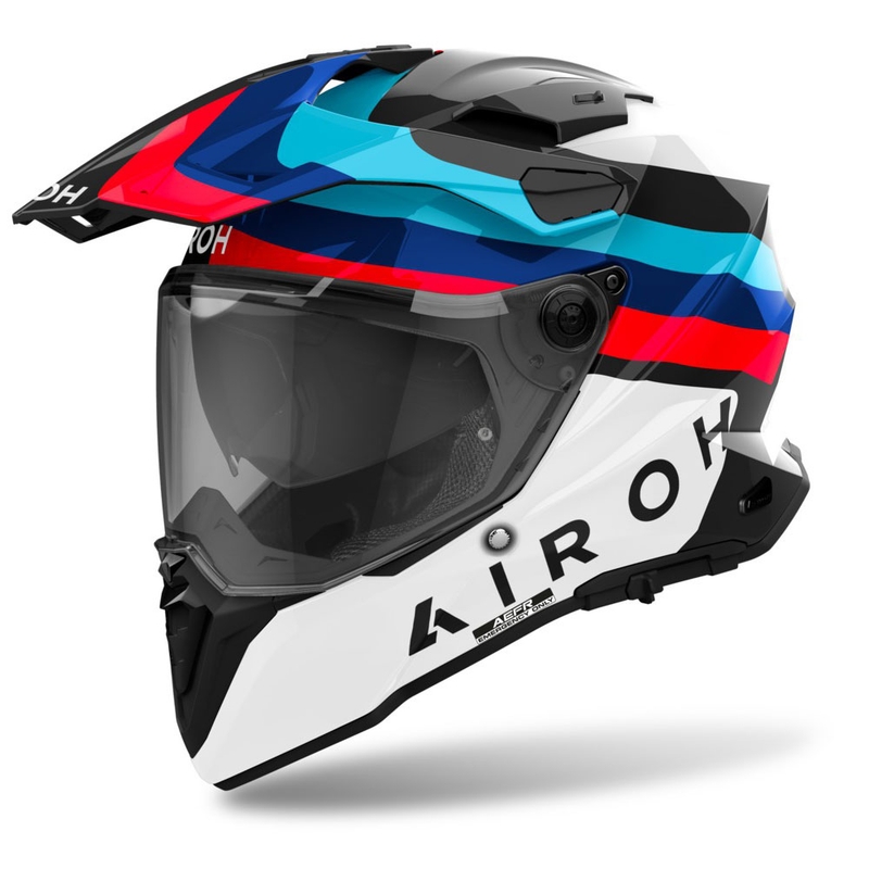 Enduro kypärä Airoh Commander 2 Doom kiiltävä musta