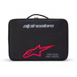 Alpinestars Supertech Vision musta ja punainen suojalasikotelo