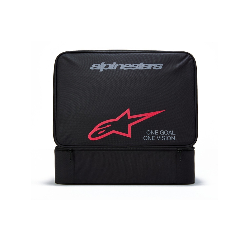 Alpinestars Supertech Vision musta ja punainen suojalasikotelo