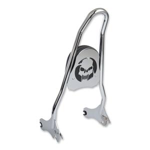 Matkustajan turvalaite 2018 ja uudempiin Harley Sport Glide- ja Low Rider -malleihin, kromi ja pehmuste.