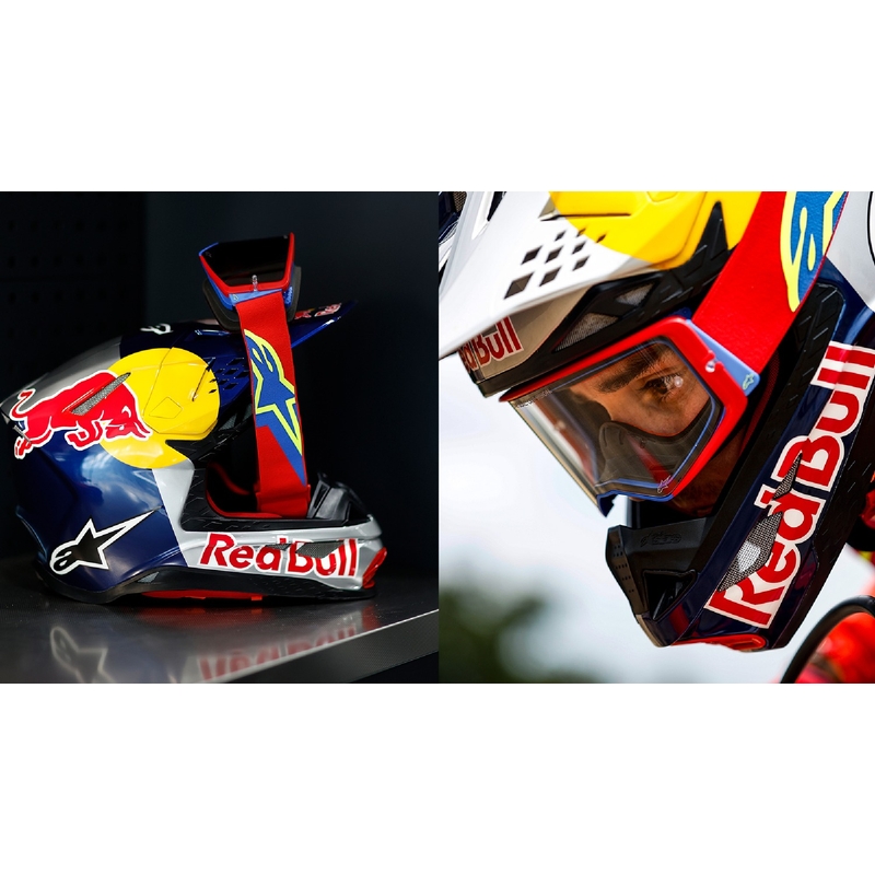 Alpinestars Supertech Stream motocrosslasit harmaa-monivärinen peilattu hopea linssi