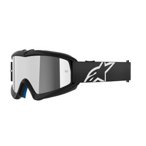 Alpinestars Vision Youth Corp lasten motocross lasit musta peilattu hopea linssi