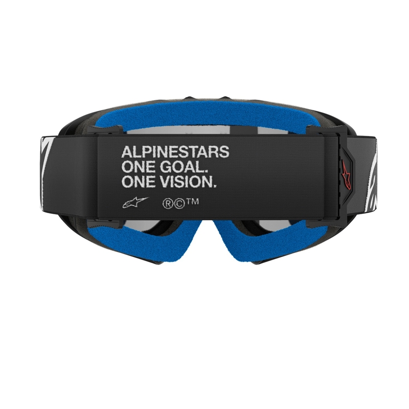 Alpinestars Vision Youth Corp lasten motocross lasit musta peilattu hopea linssi
