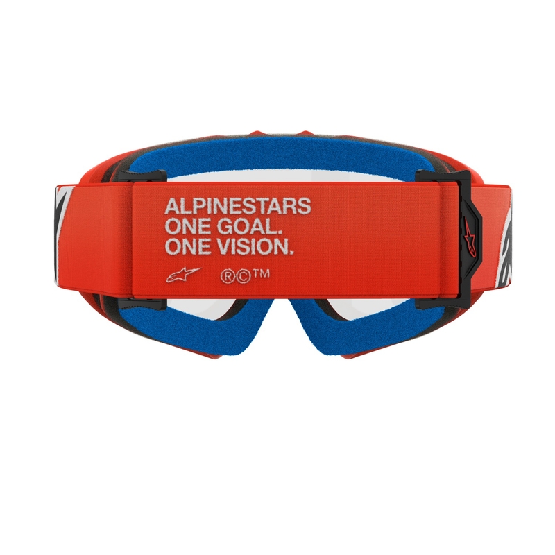 Alpinestars Vision Youth Corp lasten motocross lasit oranssi kirkkaalla linssillä