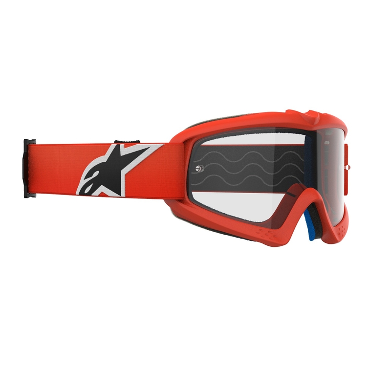 Alpinestars Vision Youth Corp lasten motocross lasit oranssi kirkkaalla linssillä