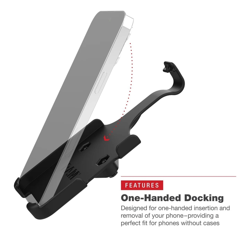 RAM-kiinnikkeet Apple iPhone 13/13 Pro/14/14/14 Pro/15 -puhelimille